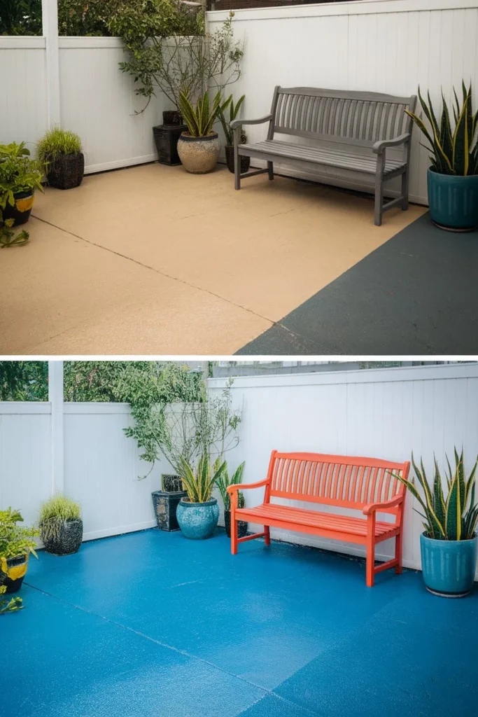 Paint or Stain for a Fresh Look