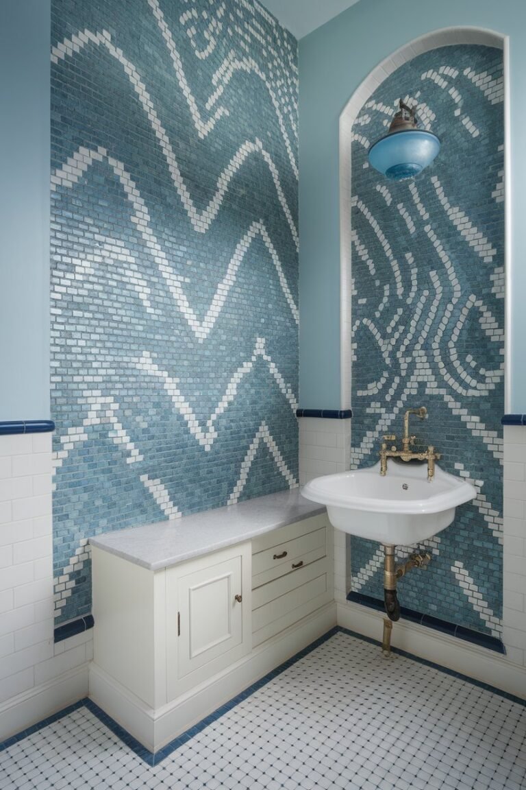 20 Stunning Bathroom Backsplash Ideas to Transform Your Space