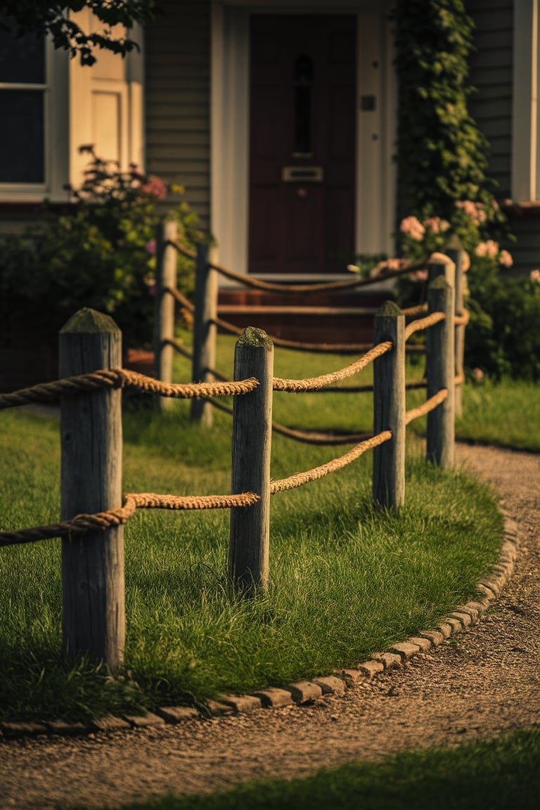 20+ Stylish Low Fence Front Yard Ideas for a Beautiful Curb Appeal