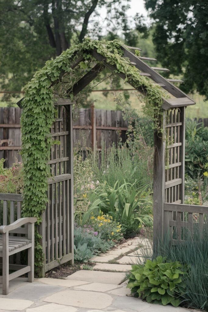 Rustic Garden Arch