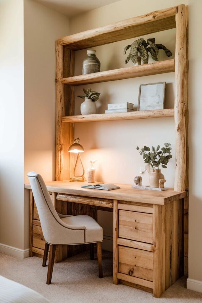 Rustic and Natural Writing Desk
