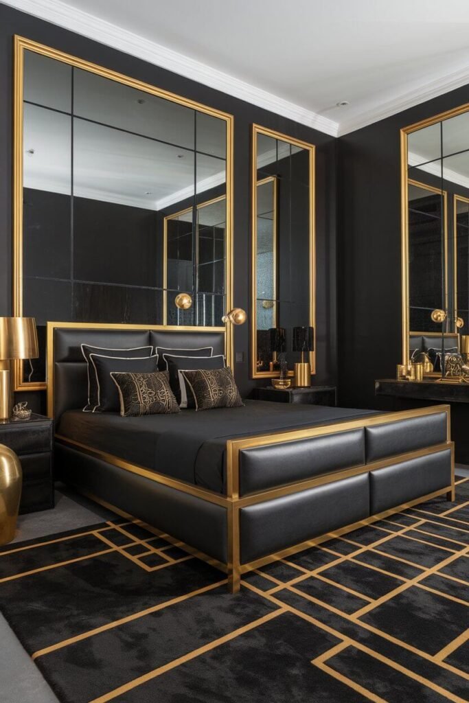 Sleek Black and Gold Theme