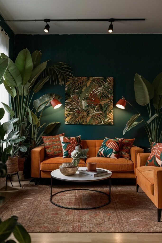 Tropical Paradise with Bold Accents