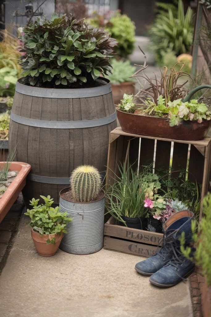 Vintage-Style Planters
