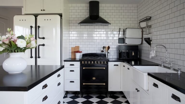 black and white kitchen ideas