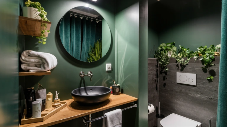 Dark Green Bathroom Ideas