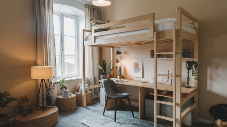 19 Loft Bed Ideas for Small Rooms – Space-Saving & Stylish Designs