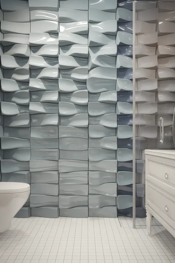 3D Tiles for a Sculptural Look