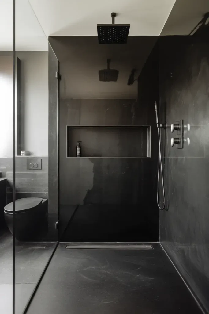 All-Black Sleek Minimalism