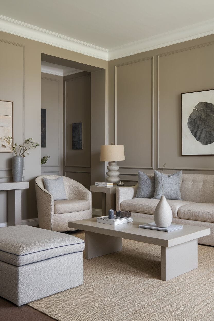 16 Stunning Gray and Beige Living Room Ideas for a Cozy & Elegant Space