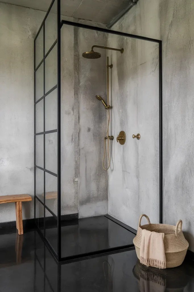 Black and Concrete Design