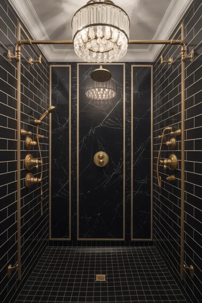 Black and Gold Glam