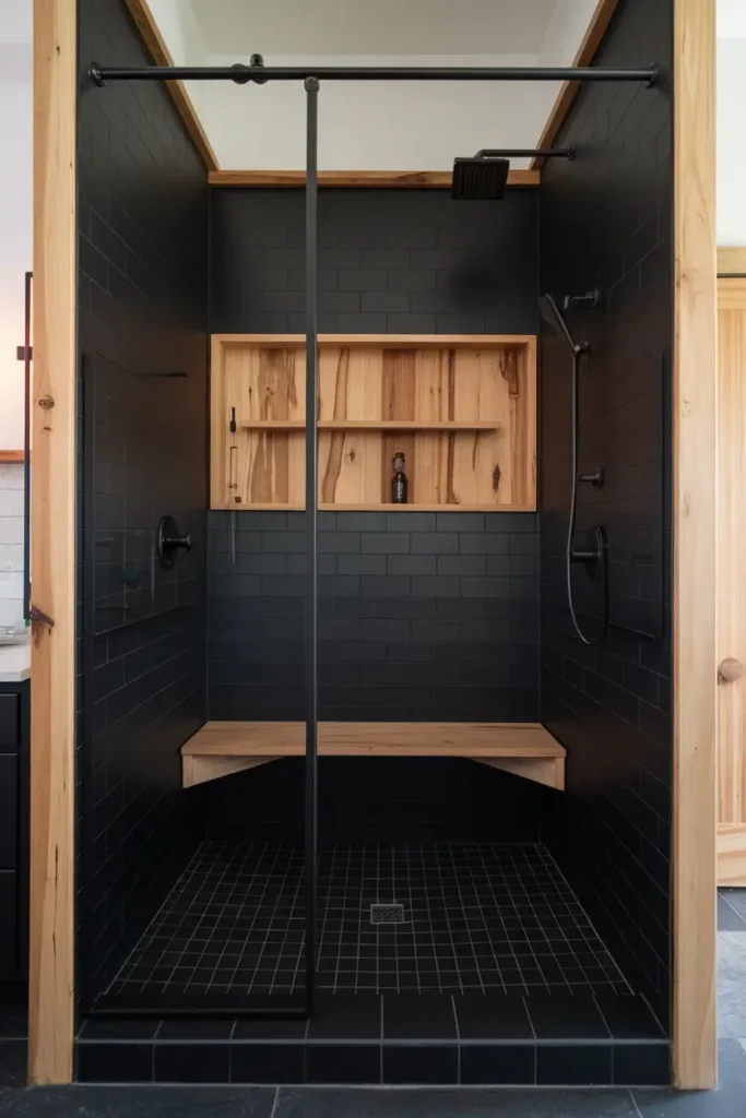 Black and Wood Fusion
