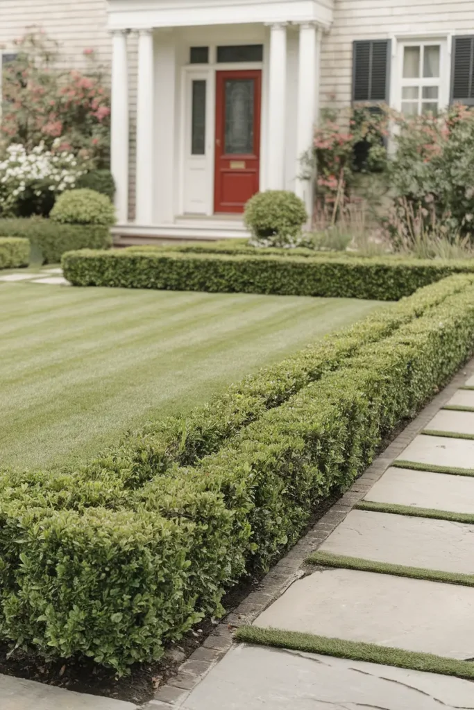 Border Your Lawn with Boxwood Hedges