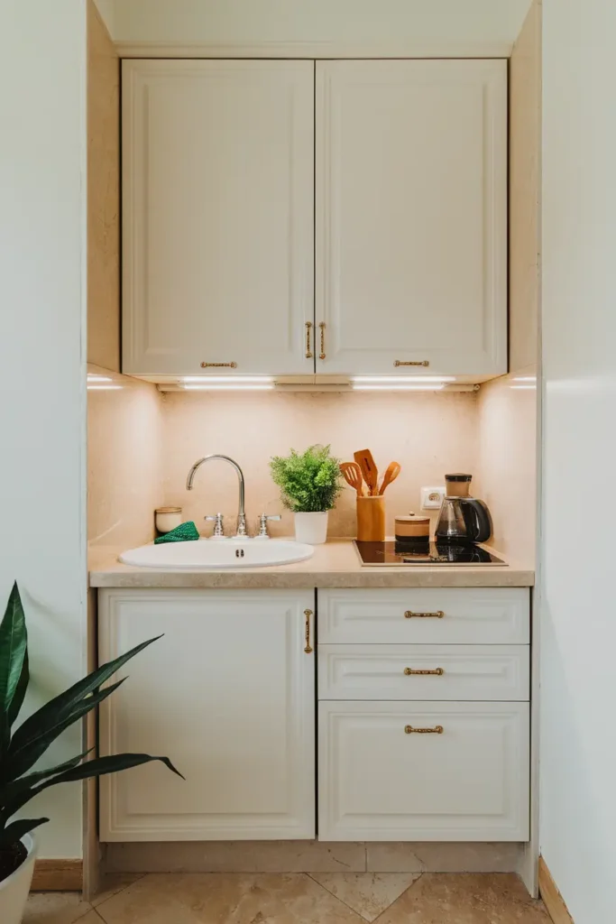 Brighten with Under-Cabinet Lighting