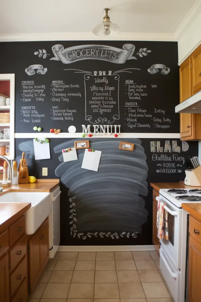 Chalkboard Wall
