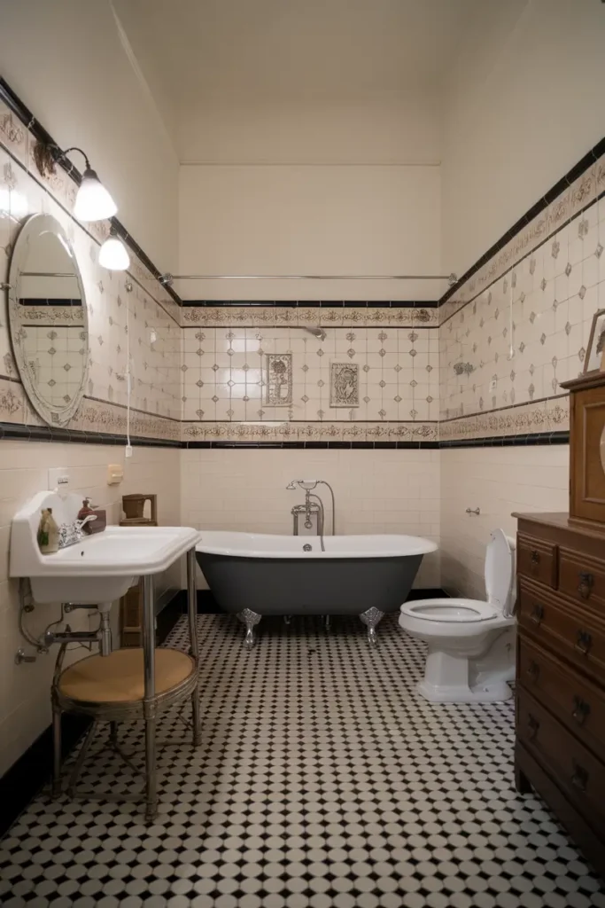Checkerboard Floors for Classic Style