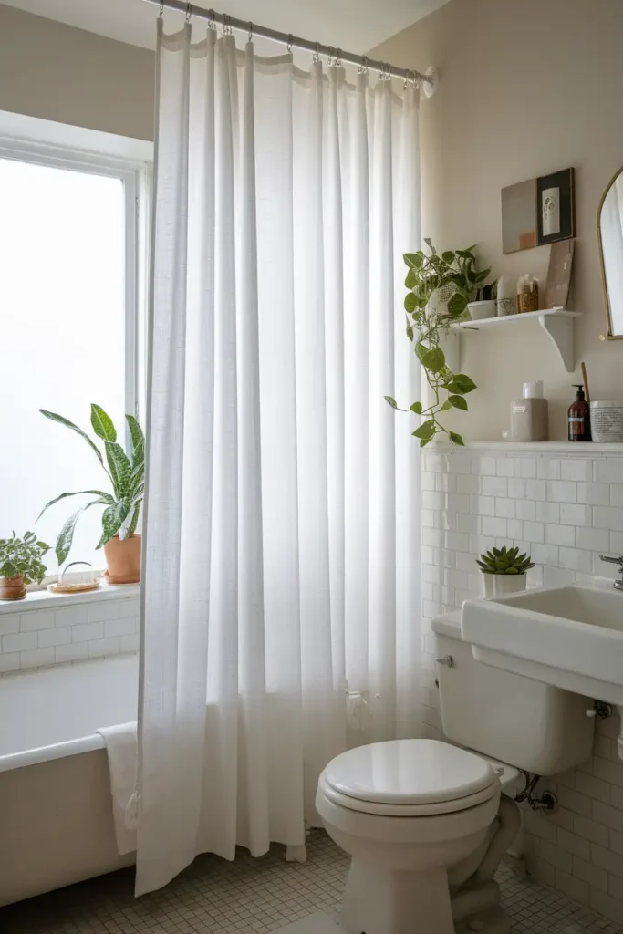 Classic White Curtains