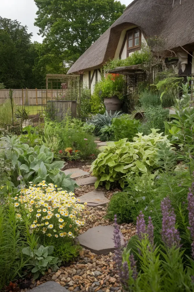 Cottage-Style Herb Garden