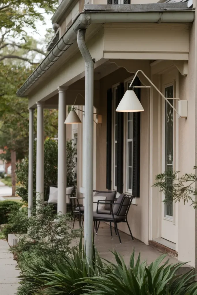Create Contrast with Modern Sconces