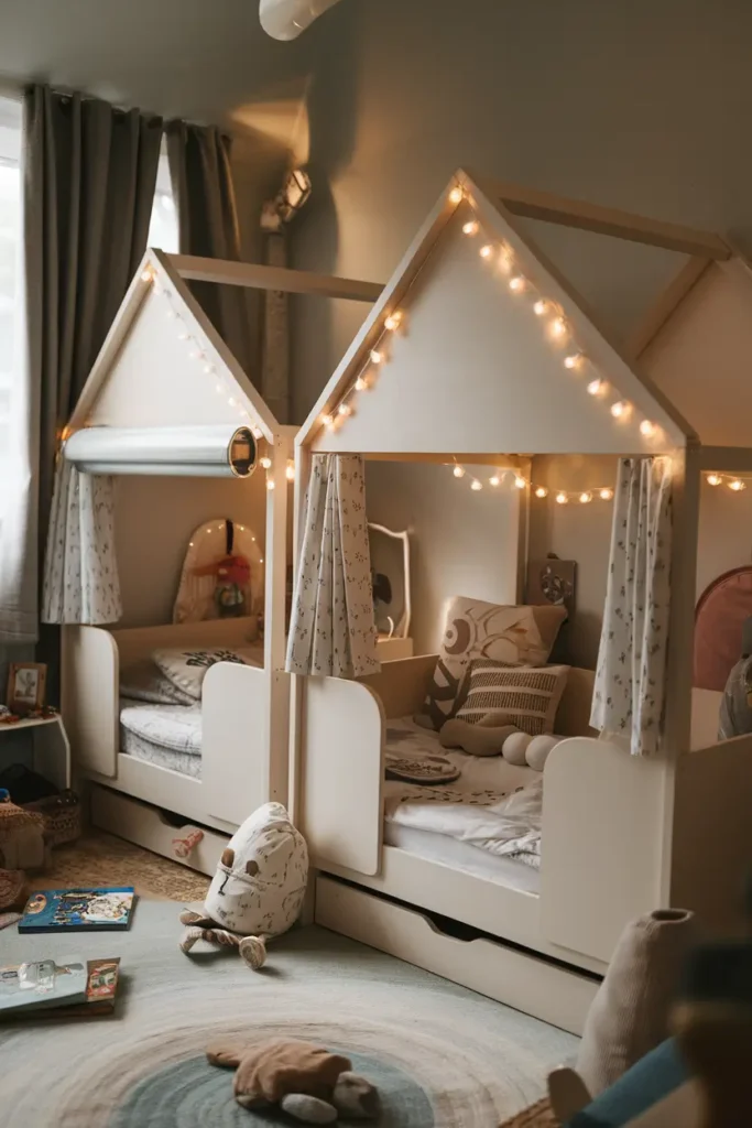 Create Playful Bunk Houses