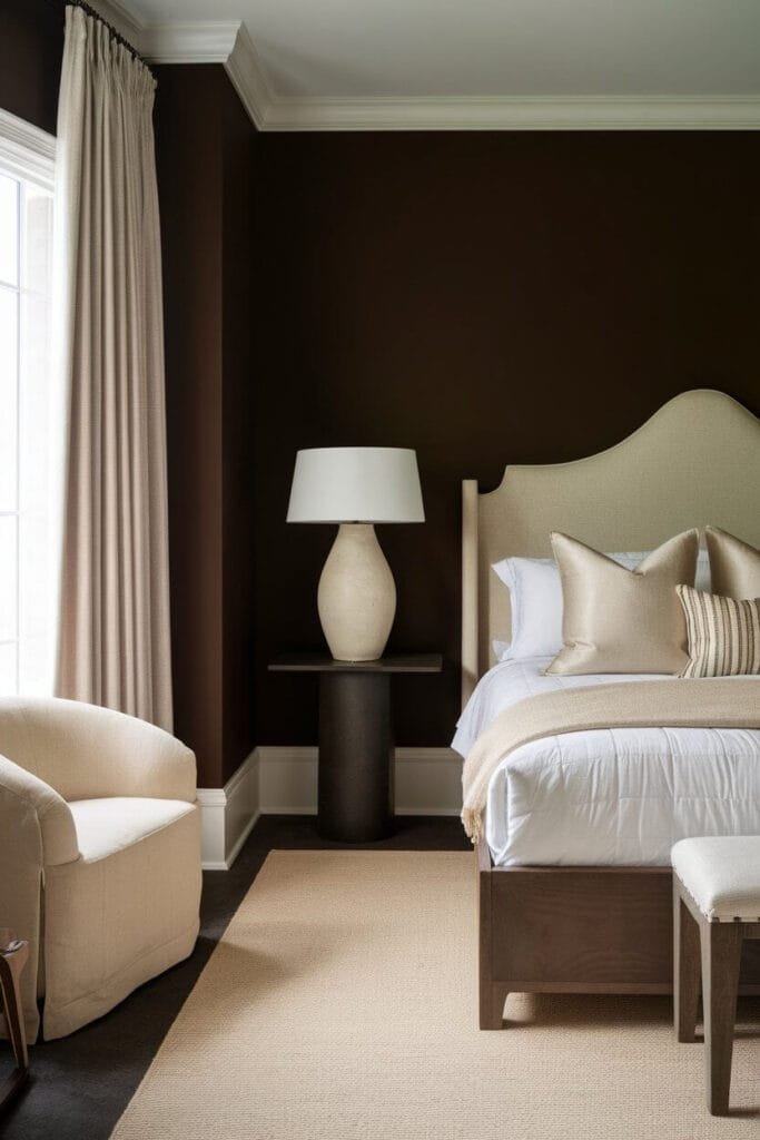 Dark Chocolate with Neutral Accents