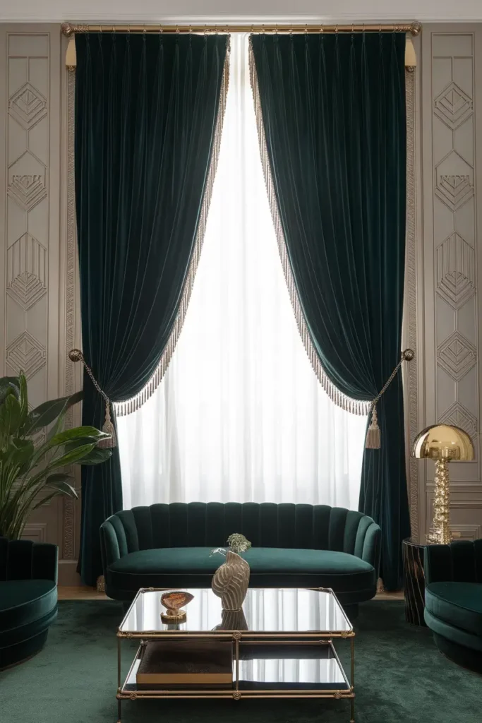 Decorate With Velvet Curtains