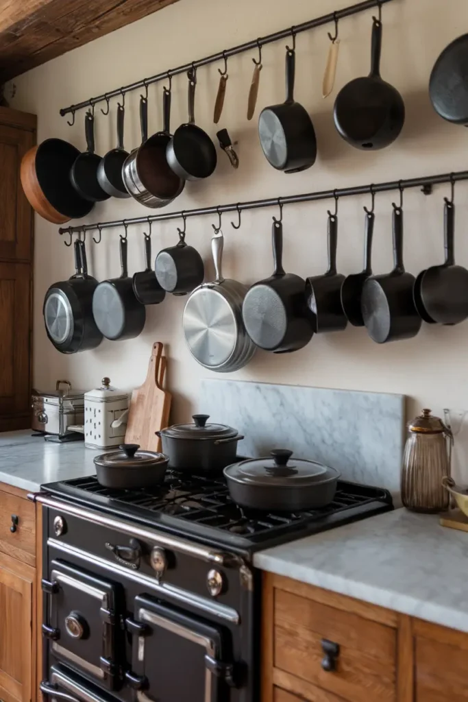 Display Pots and Pans
