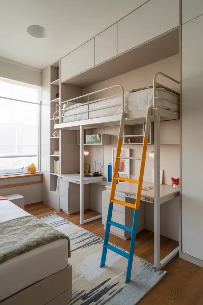 Elevated Twin Beds