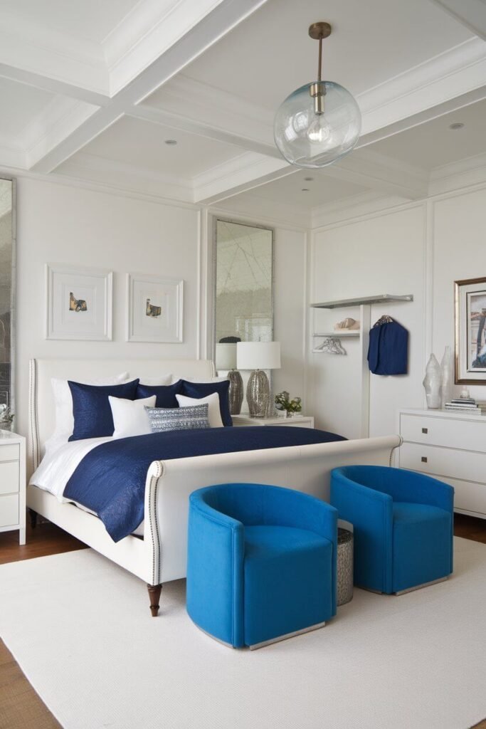 Glass and Metal Accents