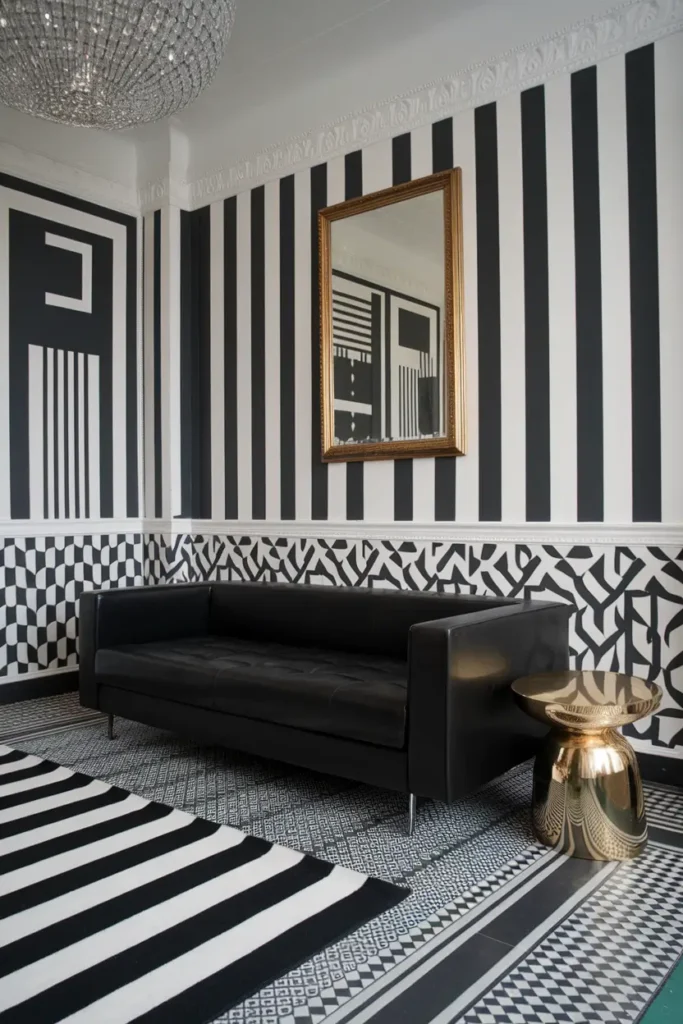 Go Glam with Black and White