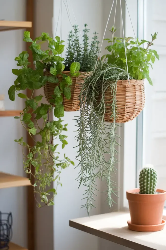 Hanging Herb Baskets