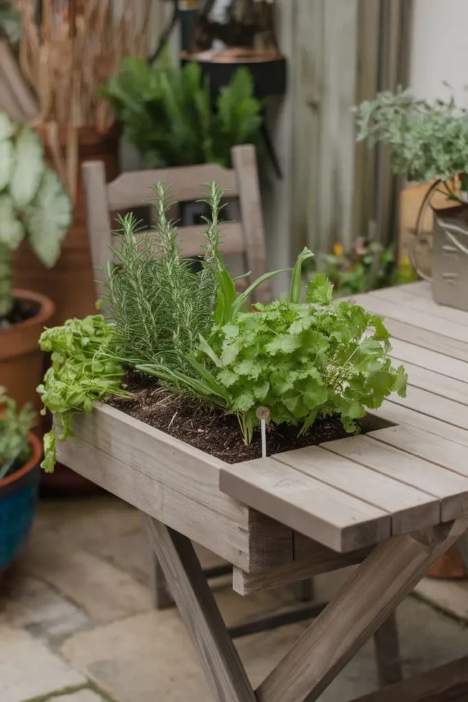 Herb Garden Table