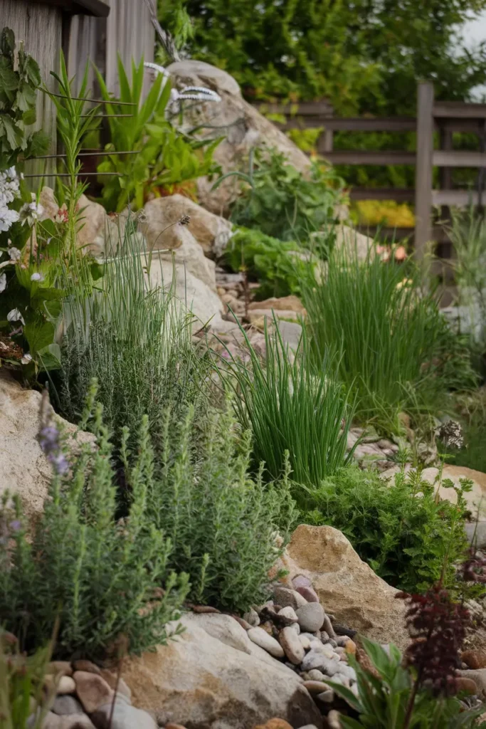 Herb Rock Garden