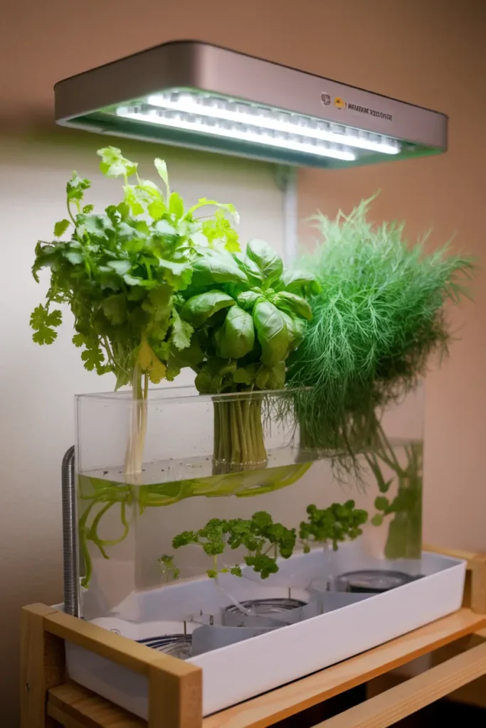 Hydroponic Herb Garden