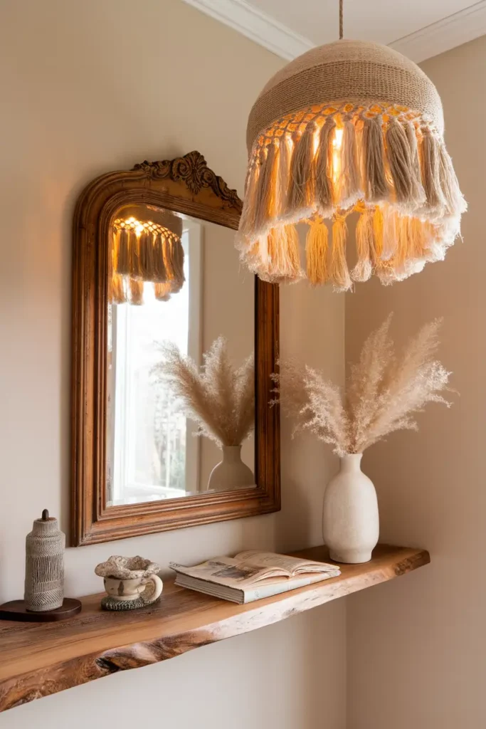 Include Pendant Lights with Fringes