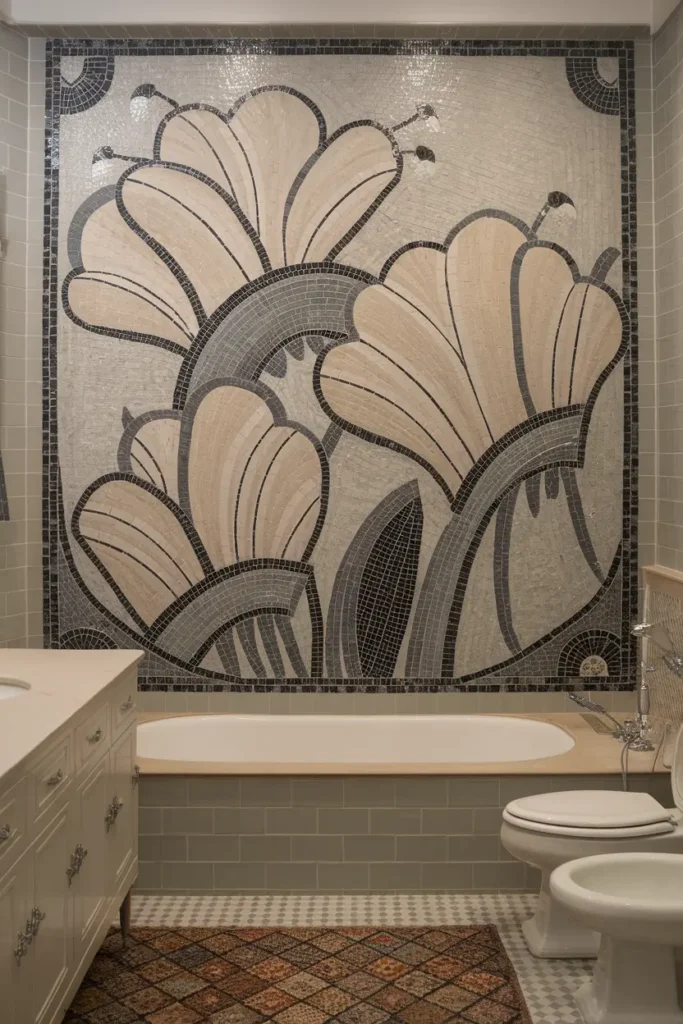 Art Deco-Inspired Mosaics