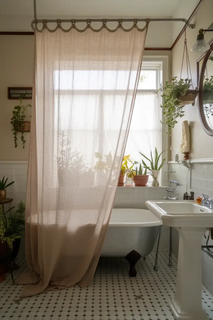 Light-Filtering Sheer Curtains