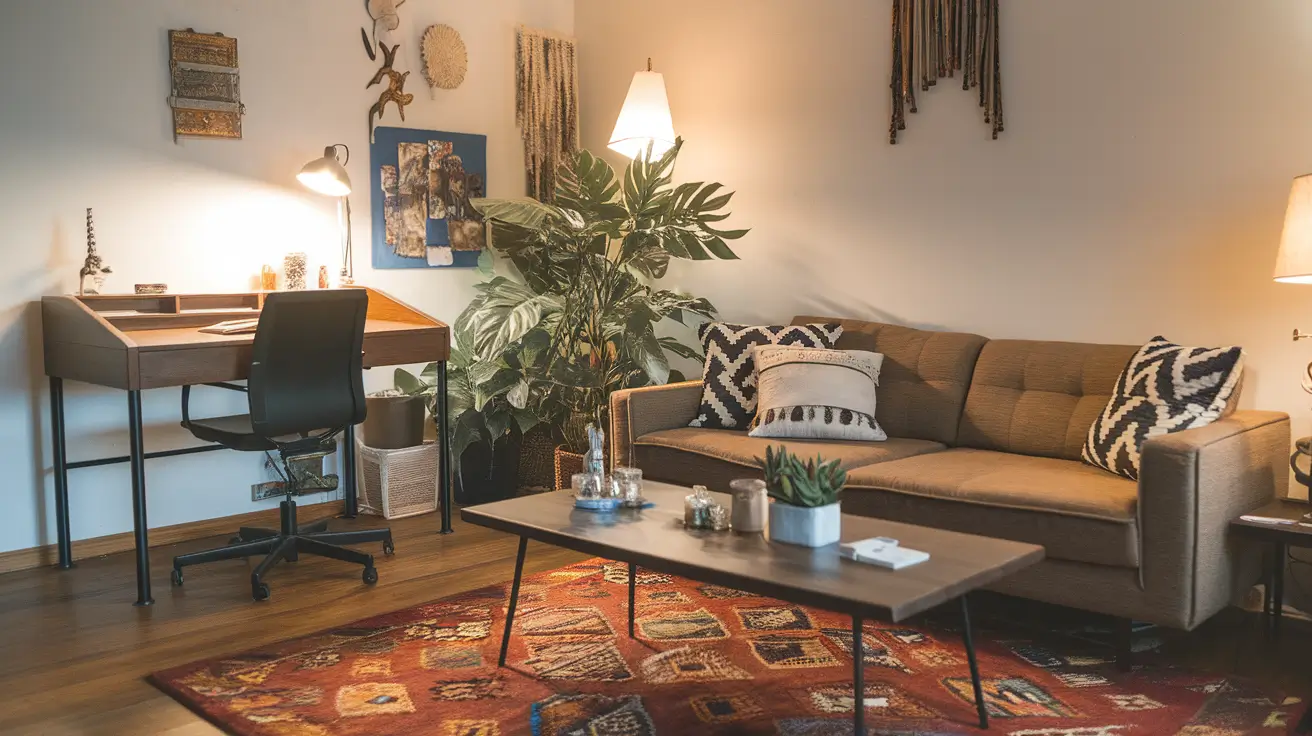 Living Room Office Combo Ideas