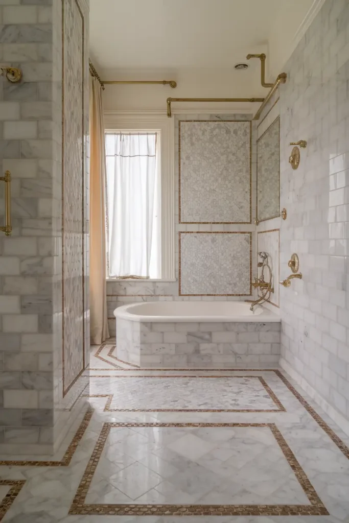 Marble Mosaic Tiles for Extra Detail