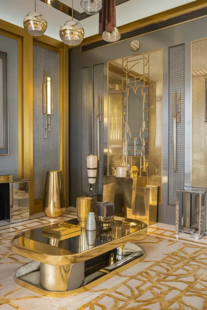 Mix Metallic Accents