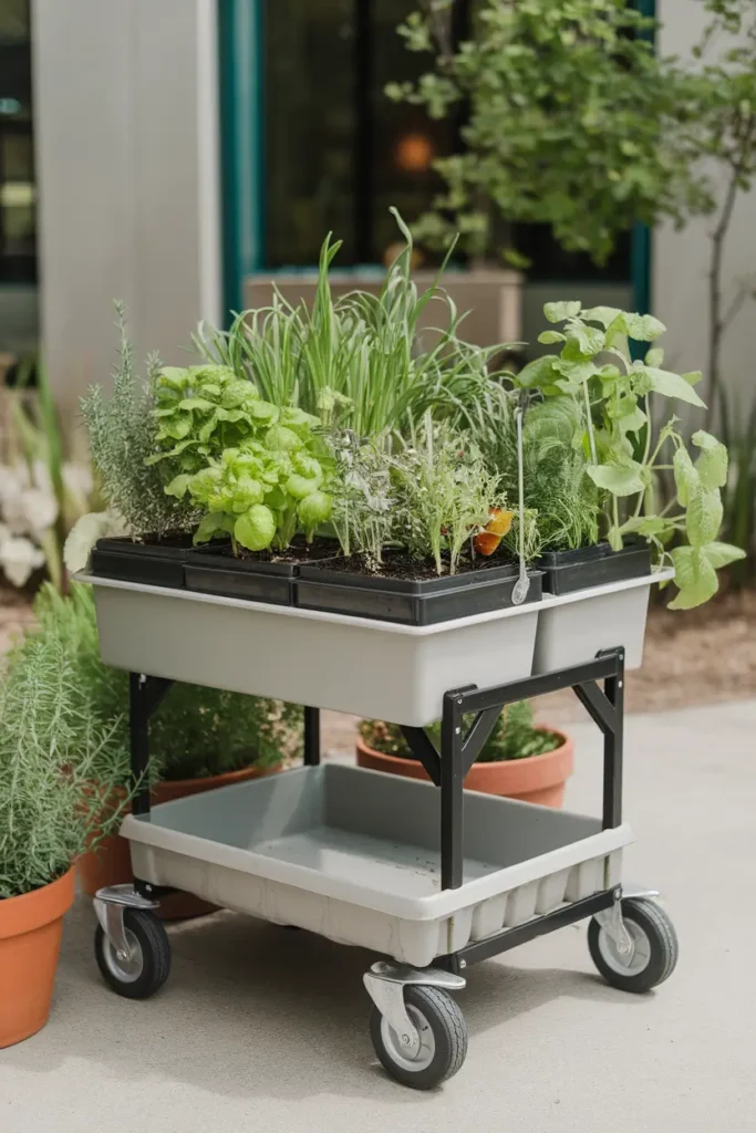 Mobile Herb Garden