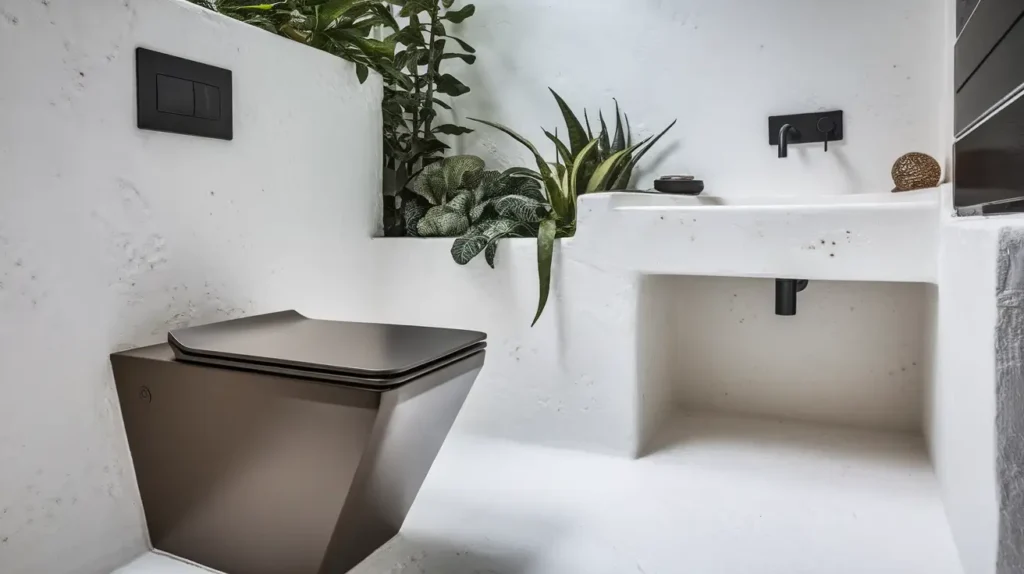 Modern Toilet and Sink