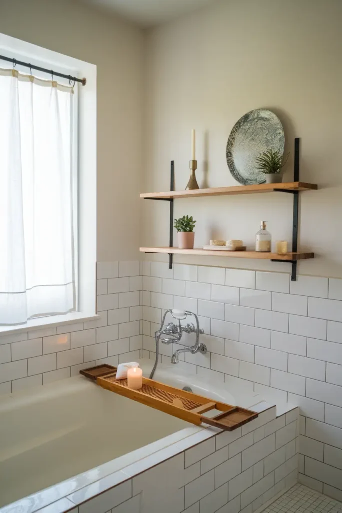 Over-the-Bathtub Shelving