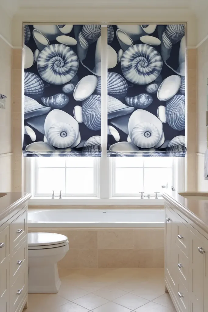 Printed Roman Shades
