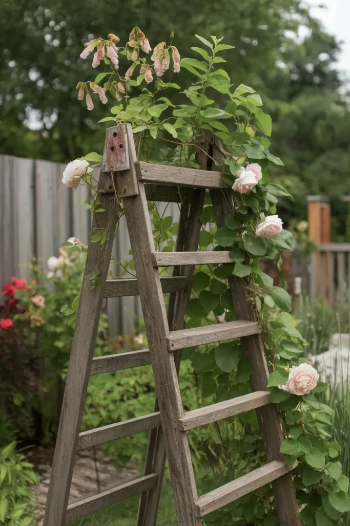  Reclaimed Materials Trellis