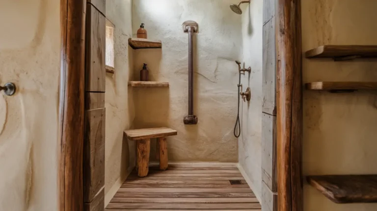 Rustic Walk In Shower Ideas