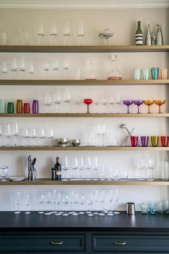 Showcase Beautiful Glassware