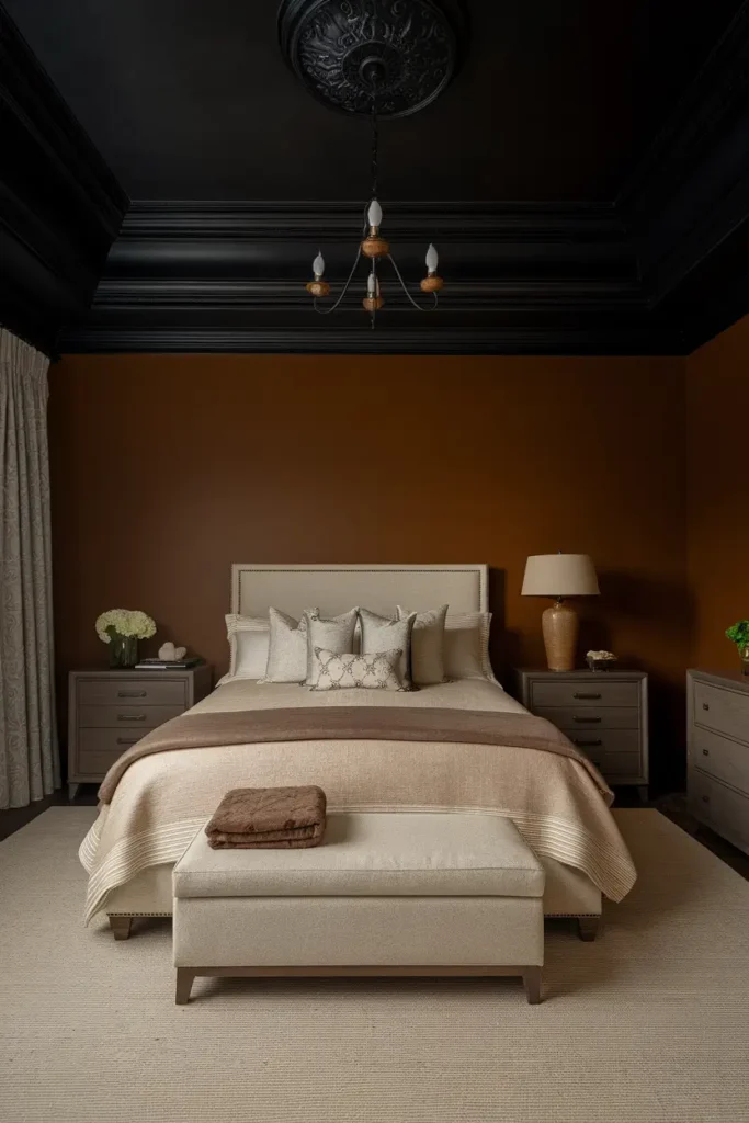 Statement Black Ceiling