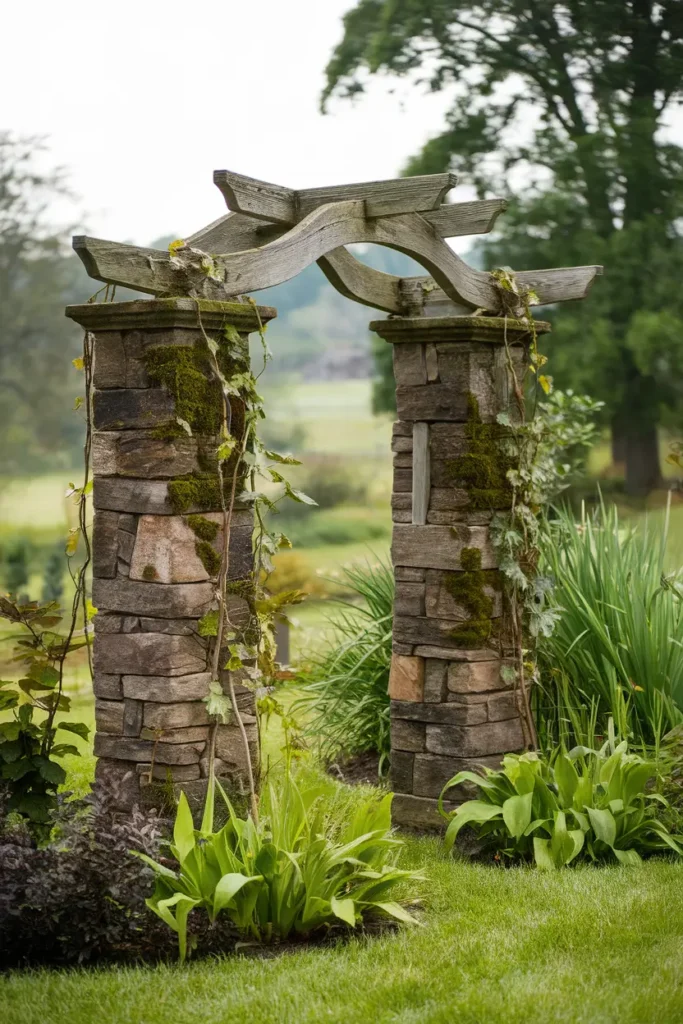 Stone and Wood Combination